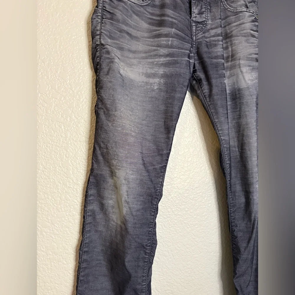 True Religion Pants Mens 28 Gray Cotton Bobby Pockets Straight Leg Y2K